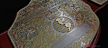 BIG GOLD World Heavyweight Championship Replica Tittle Belt Adult Size