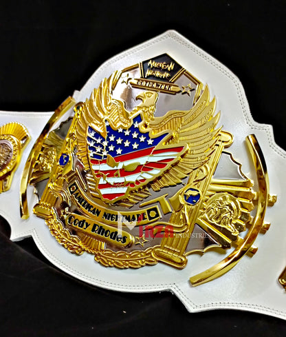 Cody Rhodes American Nightmare World Wrestling Championship Belt CNC