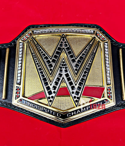 Undisputed World Wrestling 6MM Zinc Championship Belt Replica | Mirza Industries