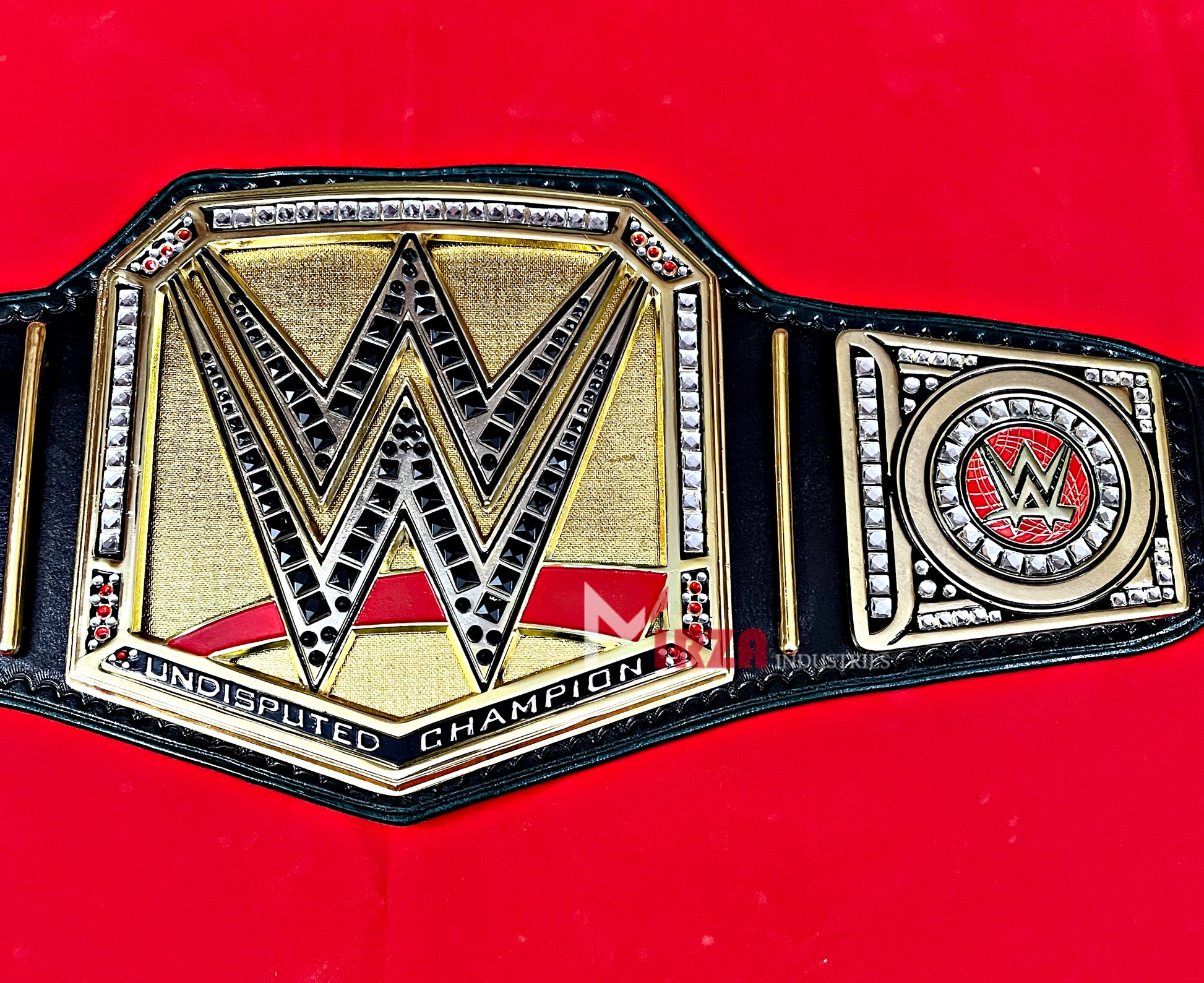 Undisputed World Wrestling 6MM Zinc Championship Belt Replica | Mirza Industries