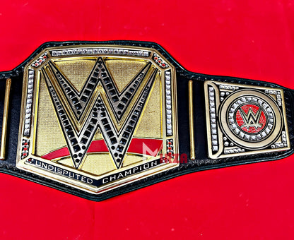 Undisputed World Wrestling 6MM Zinc Championship Belt Replica | Mirza Industries