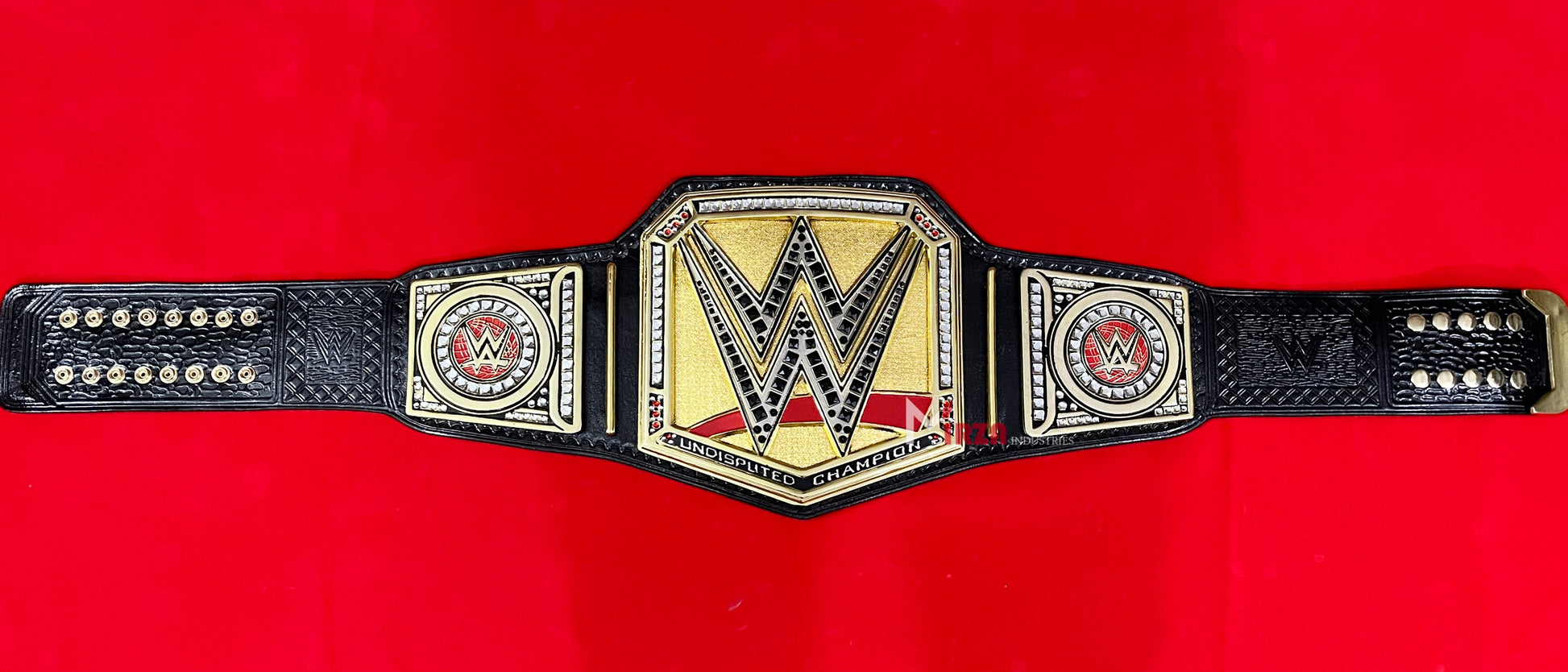 Undisputed World Wrestling 6MM Zinc Championship Belt Replica | Mirza Industries