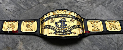 WWF Intercontinental Wrestling Championship Replica Title Belt CNC