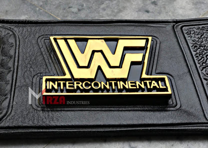 WWF Intercontinental Wrestling Championship Replica Title Belt CNC 24k Gold Plated