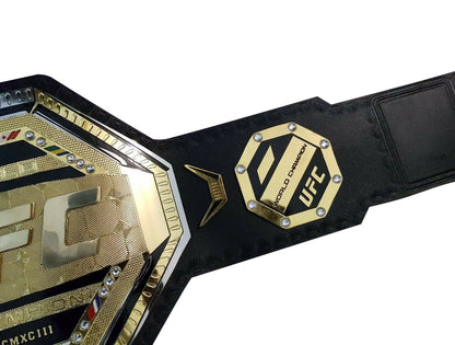 UFC Legacy Wrestling Championship Replica Title Belt Brass Metal