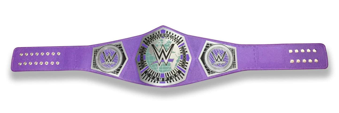 Cruiser Weight World Wrestling Heavyweight Championship belt