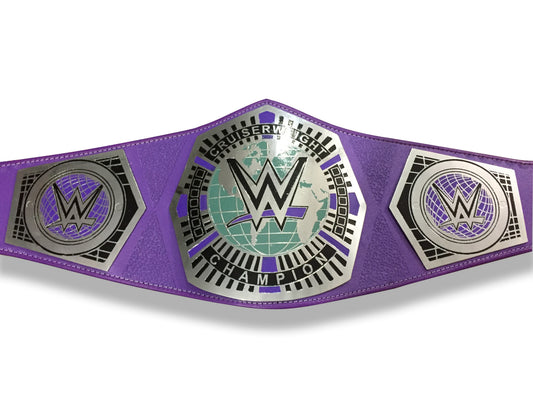 Cruiser Weight World Wrestling Heavyweight Championship belt