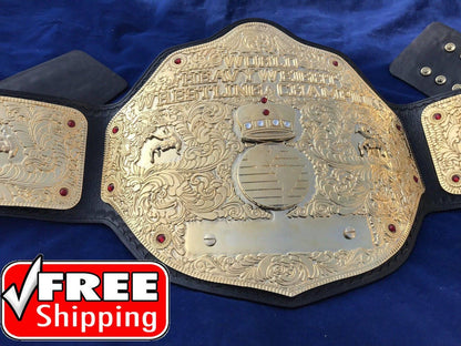 WWF BIG GOLD Wrestling Championship Replica Title Belt
