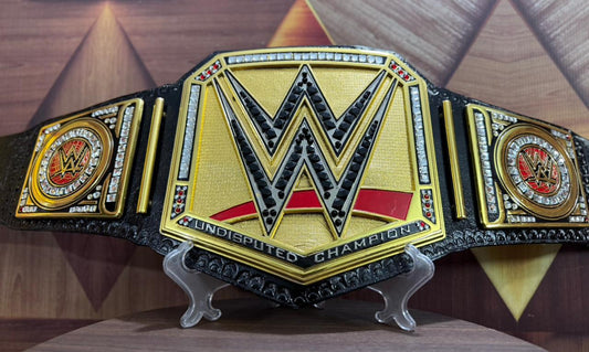 Undisputed World Wrestling Championship Title Belt 6MM Zinc Adult Size