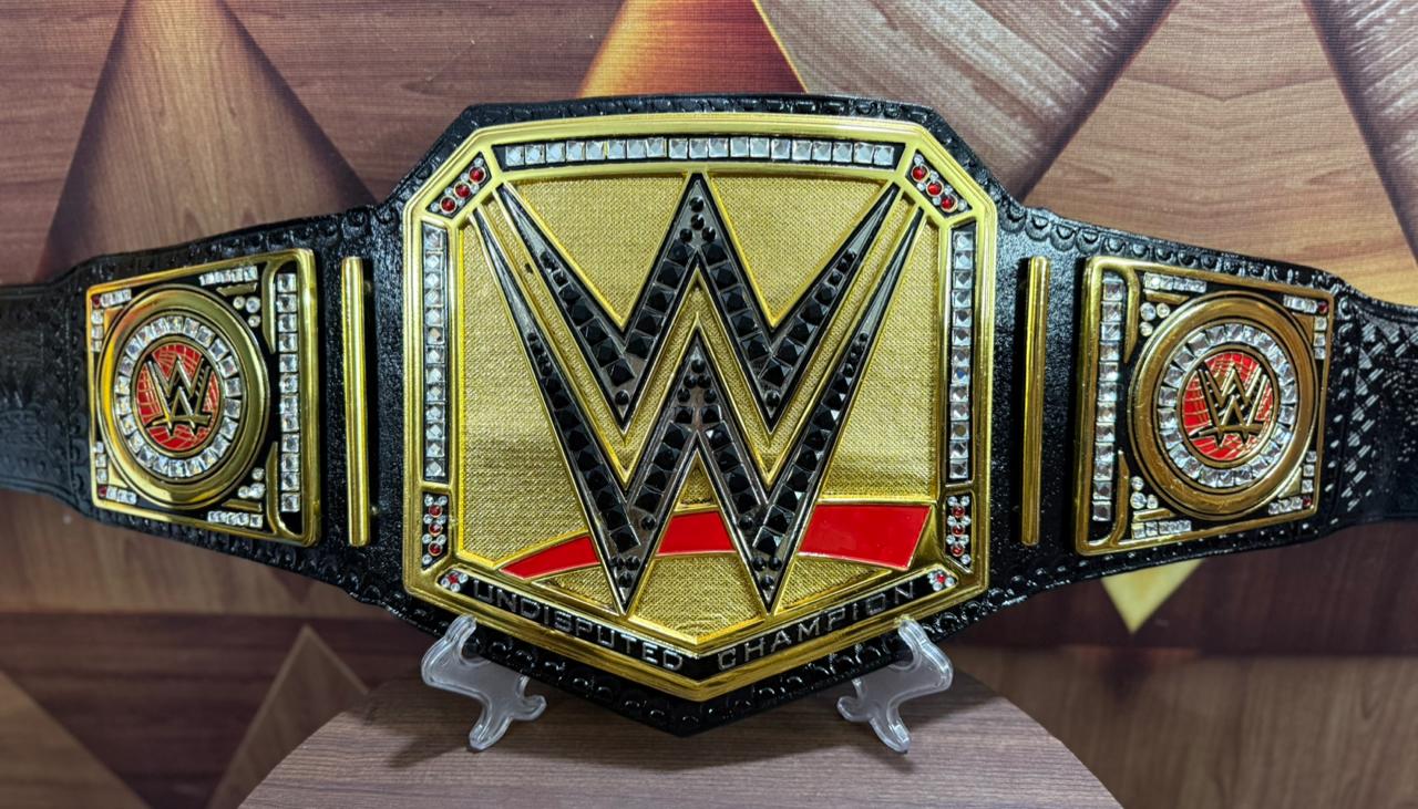 Undisputed World Wrestling Championship Title Belt 6MM Zinc Adult Size