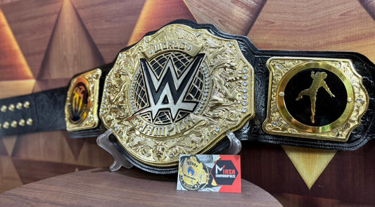 2023 World Heavyweight Wrestling Championship Title Belt Replica Roman Reigns Side Plates