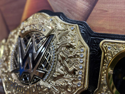 2023 World Heavyweight Wrestling Championship Title Belt Replica Roman Reigns Side Plates