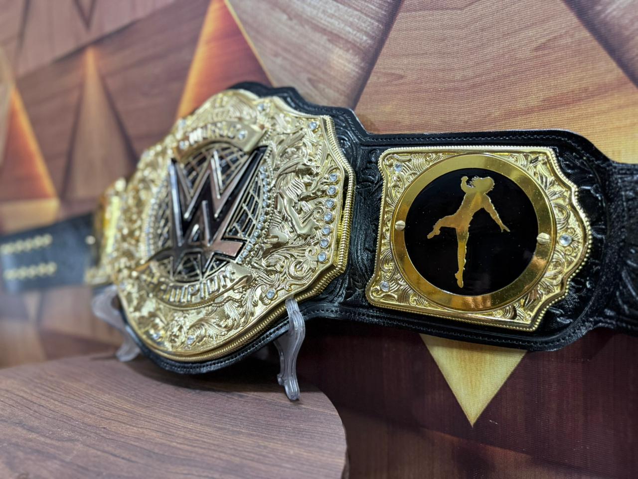 2023 World Heavyweight Wrestling Championship Title Belt Replica Roman Reigns Side Plates