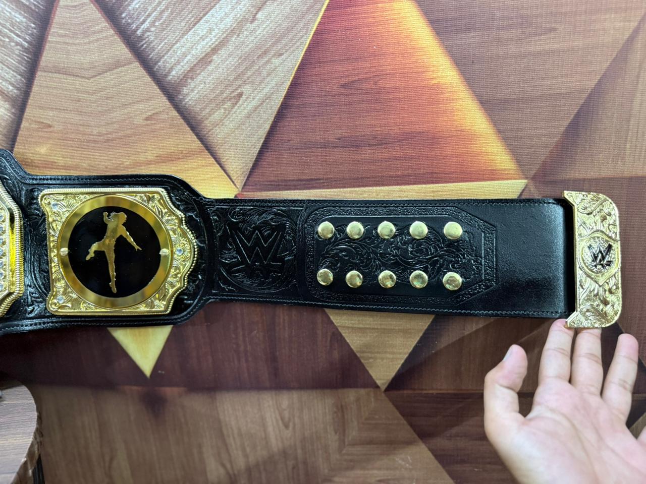 2023 World Heavyweight Wrestling Championship Title Belt Replica Roman Reigns Side Plates