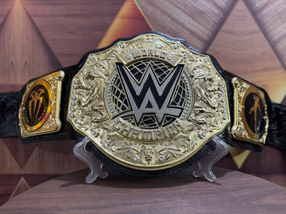 2023 World Heavyweight Wrestling Championship Title Belt Replica Roman Reigns Side Plates
