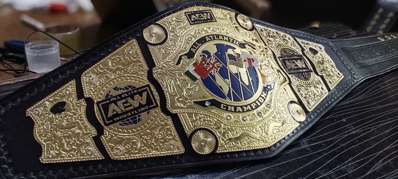 AEW MID ATLANTIC WRESTLING CHAMPIONSHIP REPLICA TITLE BELT