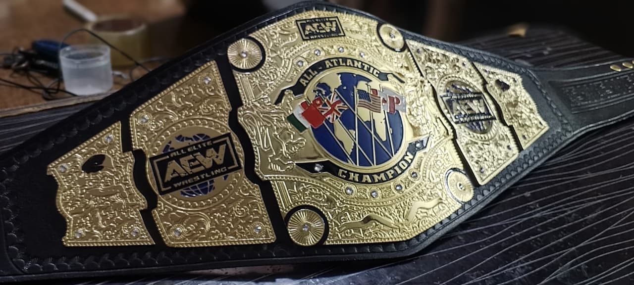 AEW MID ATLANTIC WRESTLING CHAMPIONSHIP REPLICA TITLE BELT