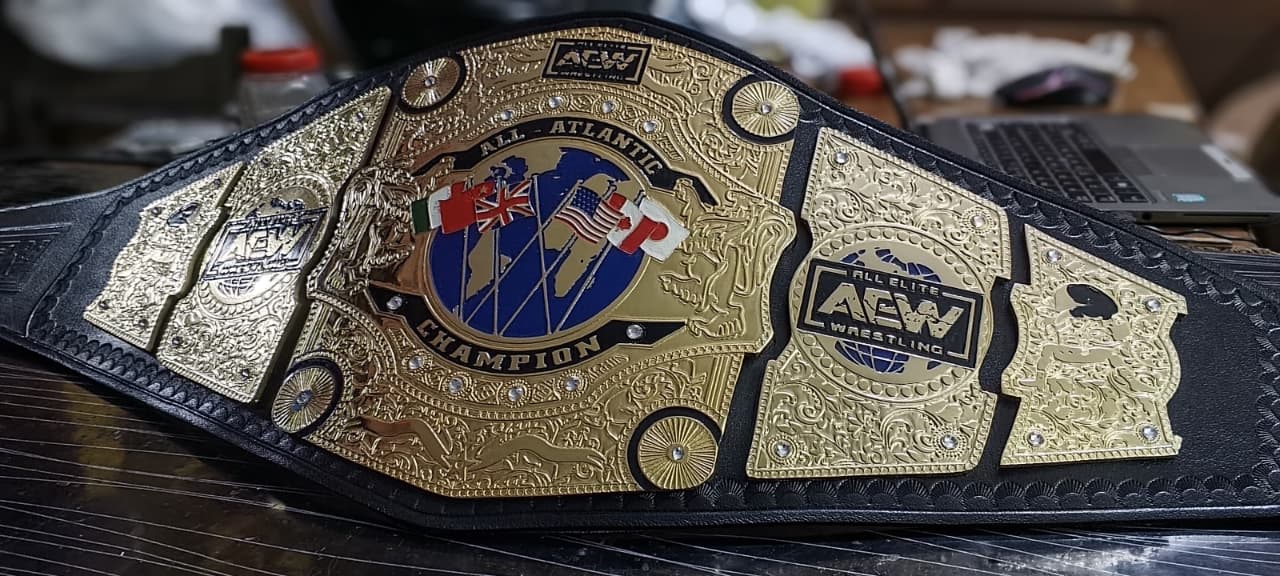 AEW MID ATLANTIC WRESTLING CHAMPIONSHIP REPLICA TITLE BELT