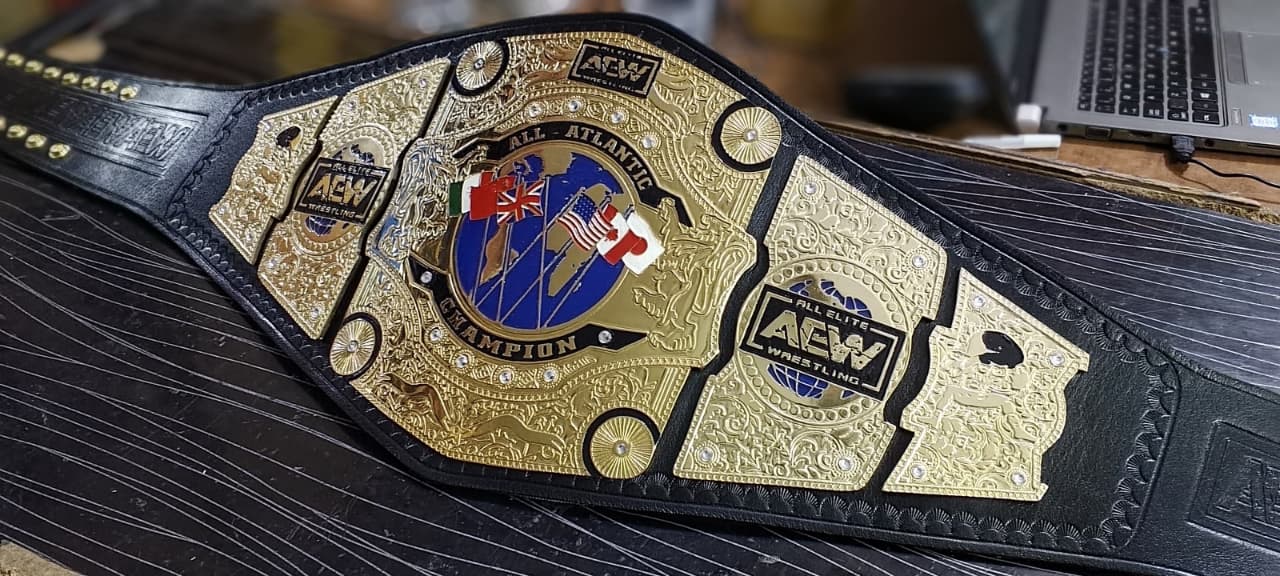 AEW MID ATLANTIC WRESTLING CHAMPIONSHIP REPLICA TITLE BELT
