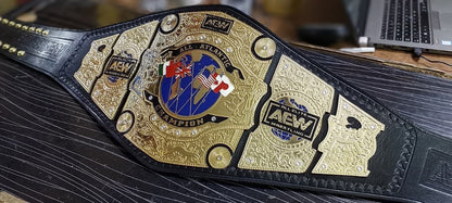 AEW MID ATLANTIC WRESTLING CHAMPIONSHIP REPLICA TITLE BELT