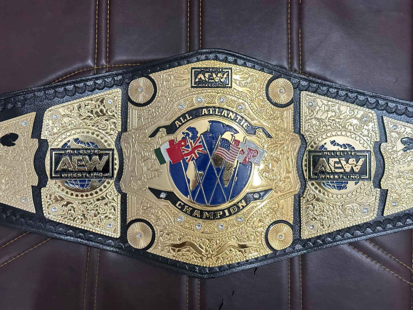 AEW MID ATLANTIC WRESTLING CHAMPIONSHIP REPLICA TITLE BELT