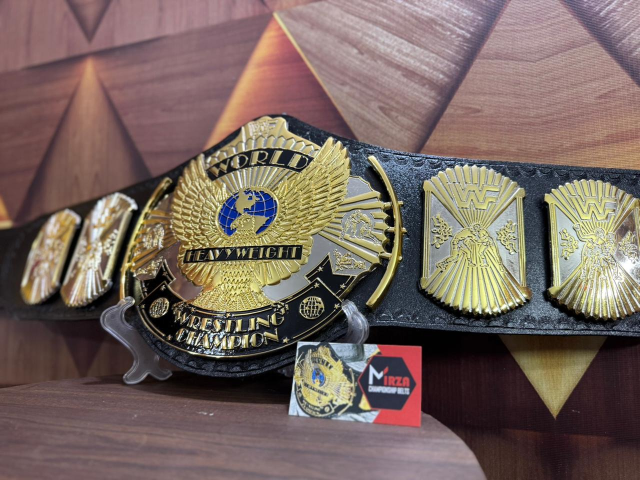 WWF WINGED EAGLE Wrestling Championship Title Belt 6MM Zinc