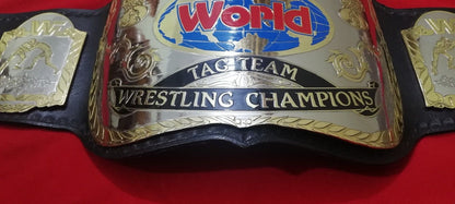 WWF Tag Team Wrestling Championship Replica Title Belt