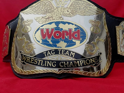 WWF Tag Team Wrestling Championship Replica Title Belt