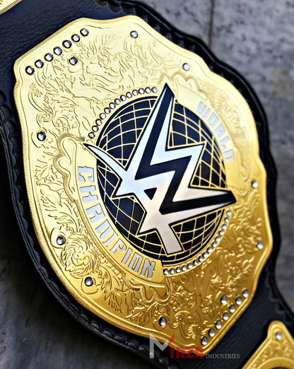 WWE World Heavyweight Championship Replica Belt Brass Plates | Mirza Industries