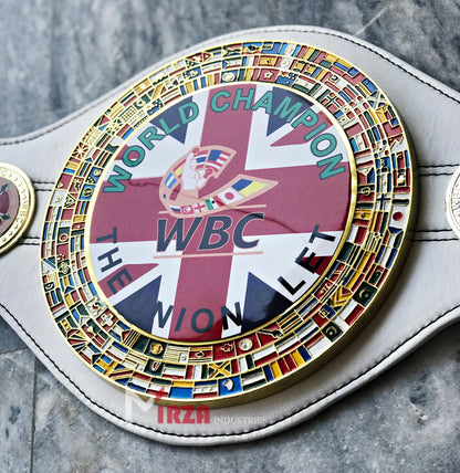 NWA Big Gold Wrestling Championship Belt Replica Gold Edition | Mirza Industries
