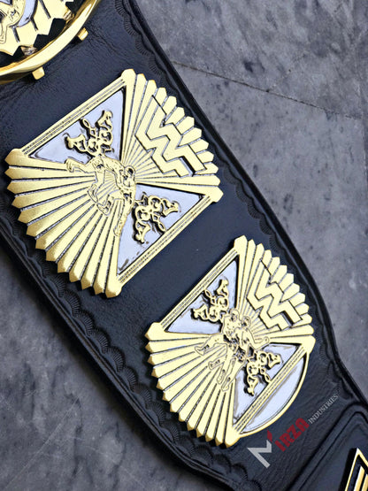 WWF WINGED EAGLE 24K GOLD Championship Title Belt