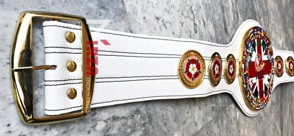 NWA Big Gold Wrestling Championship Belt Replica Gold Edition | Mirza Industries