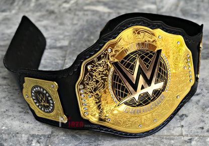 WWE World Heavyweight Championship Replica Belt Brass Plates | Mirza Industries