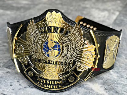 WWF WINGED EAGLE 24K GOLD Championship Title Belt