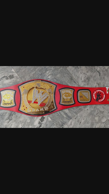 John Cena Spinner Wrestling Championship Belt Replica Gold | Mirza Industries