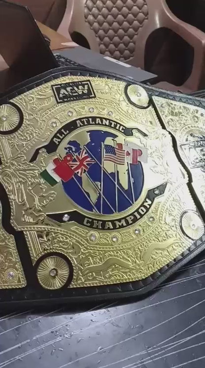 AEW MID ATLANTIC WRESTLING CHAMPIONSHIP REPLICA TITLE BELT