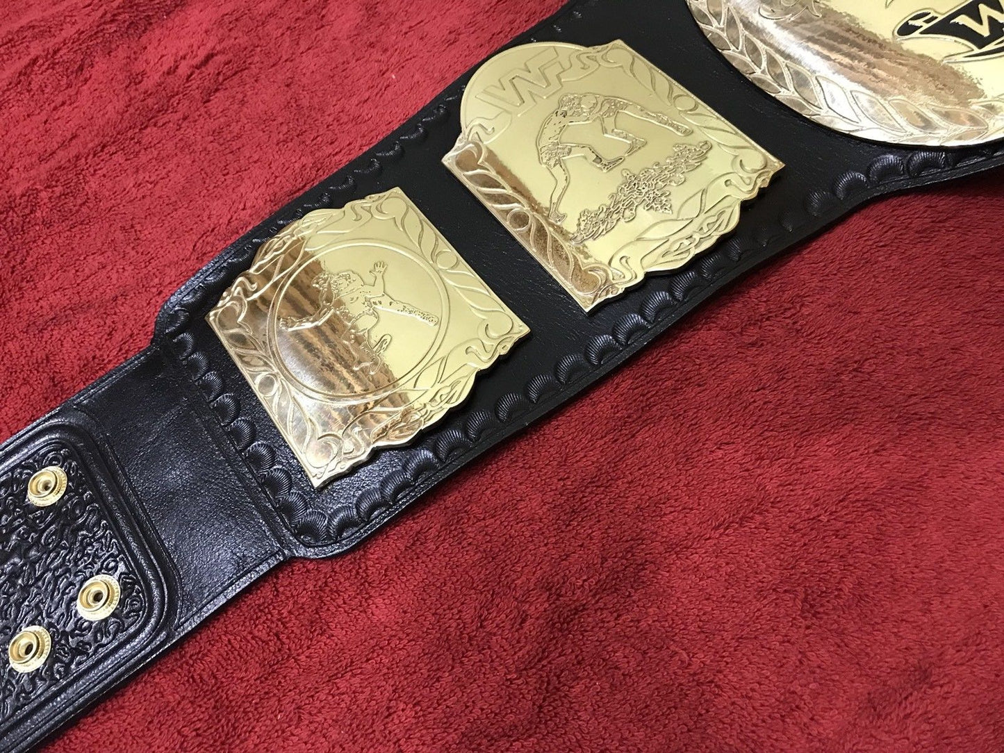 WWF Tag Team Wrestling Championship Replica Title Belt