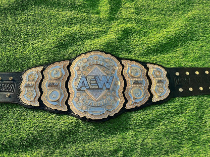 AEW Wrestling Championship Replica Title Belt CNC HD 4 Layers Stacked