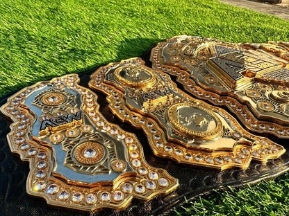 AEW Wrestling Championship Replica Title Belt CNC HD 4 Layers Stacked