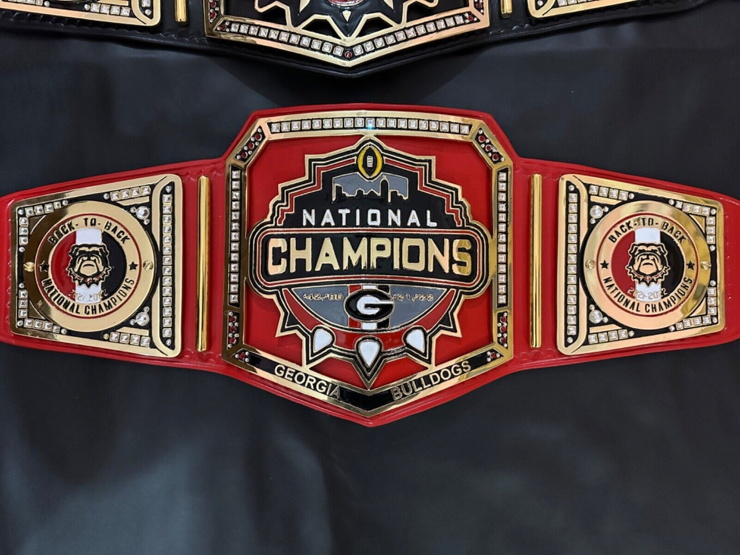 Custom Bulldog Championship Replica Belt Premium Wrestling Belt