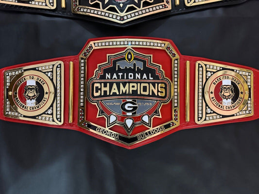 Custom Bulldog Championship Replica Belt Premium Wrestling Belt