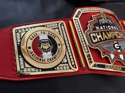 Custom Bulldog Championship Replica Belt Premium Wrestling Belt
