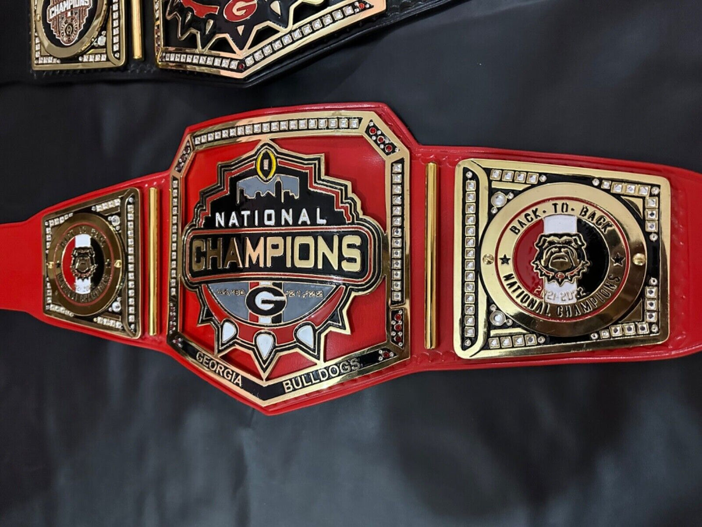 Custom Bulldog Championship Replica Belt Premium Wrestling Belt