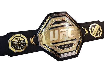 UFC Legacy Wrestling Championship Replica Title Belt Brass Metal