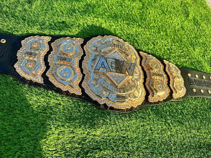 AEW Wrestling Championship Replica Title Belt CNC HD 4 Layers Stacked