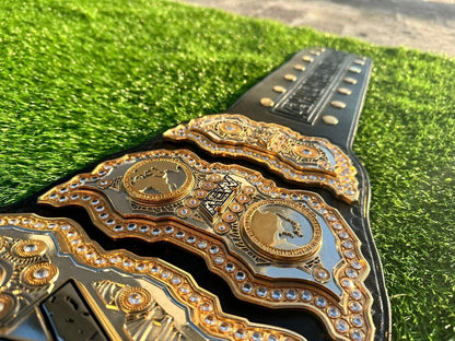 AEW Wrestling Championship Replica Title Belt CNC HD 4 Layers Stacked