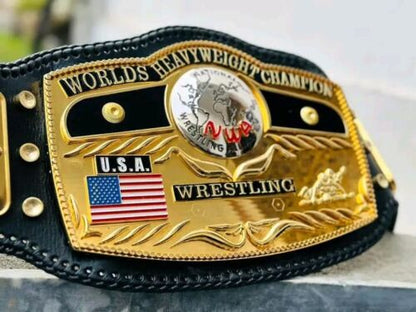 NWA DOMED GLOBE WORLD HEAVYWEIGHT CHAMPIONSHIP REPLICA BELT
