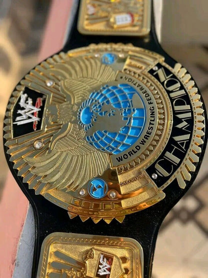 WWF BIG EAGLE CNC WRESTLING HEAVYWEIGHT CHAMPIONSHIP REPLICA TITLE BELT 5MM
