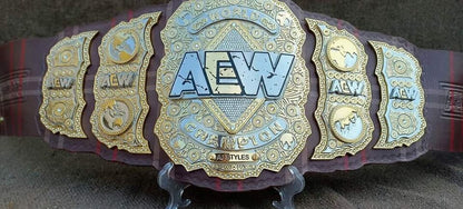 AEW World Wrestling Heavyweight Championship Replica Belt