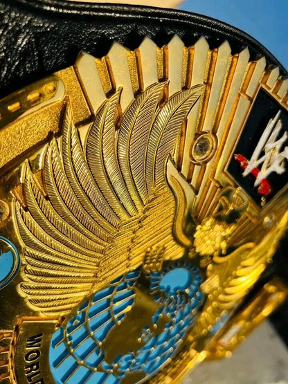 WWF BIG EAGLE CNC WRESTLING HEAVYWEIGHT CHAMPIONSHIP REPLICA TITLE BELT 5MM